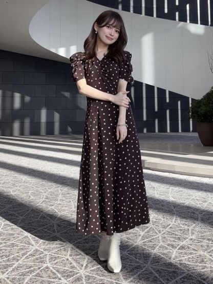 【WEB限定/Heart collection】ハートプリントワンピース
