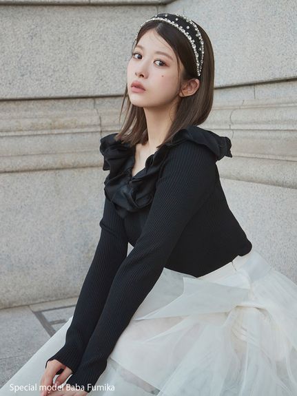 チュールパニエスカート