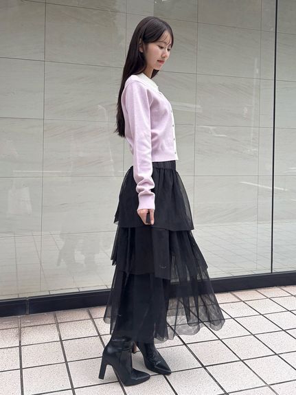 チュールパニエスカート