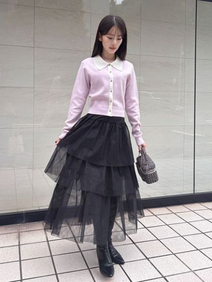 チュールパニエスカート