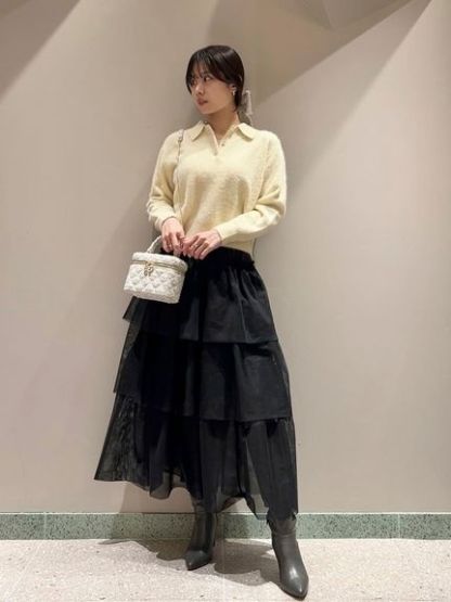チュールパニエスカート