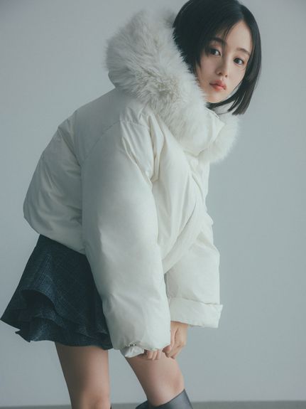 レイヤードフリルミニスカショーパン