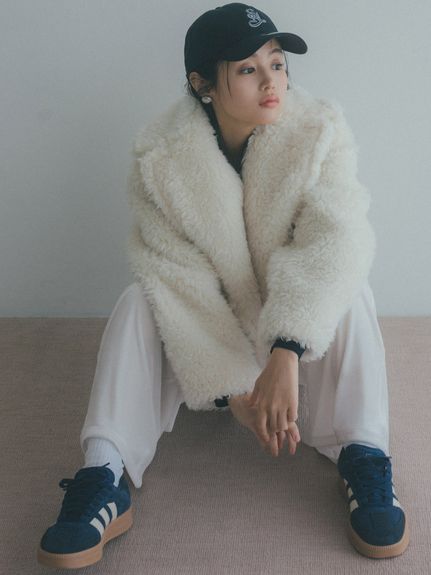 【SNIDEL|NEW ERA®】エンブレムキャップ