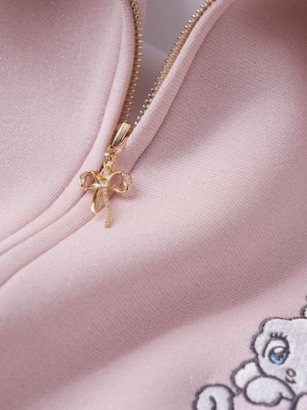 【USAGI ONLINE限定】【SNIDEL×foxy illustrations】ボリュームパーカー