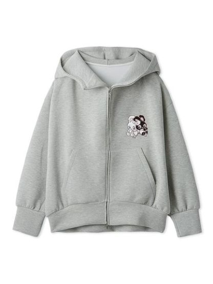 【USAGI ONLINE限定】【SNIDEL×foxy illustrations】ボリュームパーカー