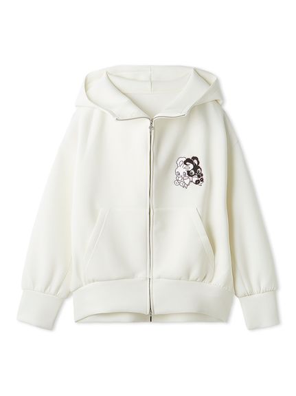 【USAGI ONLINE限定】【SNIDEL×foxy illustrations】ボリュームパーカー