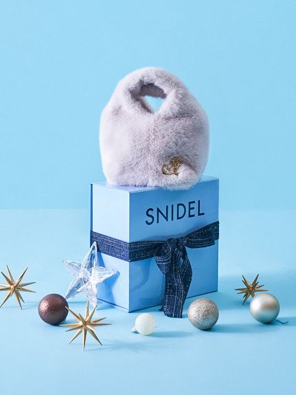 【ラッピング済】【WEB限定】【セット商品】HOLIDAYギフト ファーバッグ