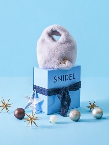 【ラッピング済】【WEB限定】【セット商品】HOLIDAYギフト ファーバッグ