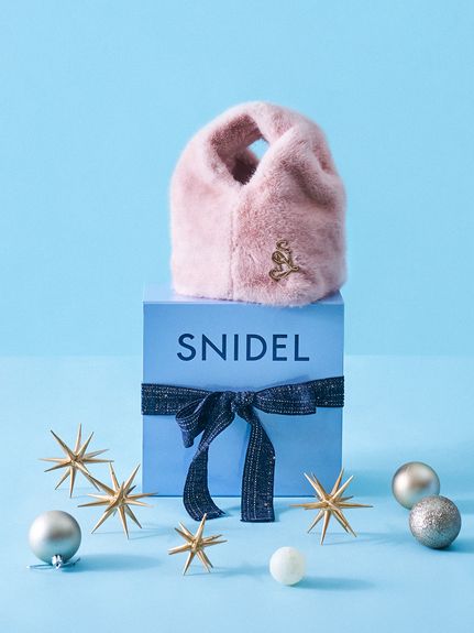 【ラッピング済】【WEB限定】【セット商品】HOLIDAYギフト ファーバッグ
