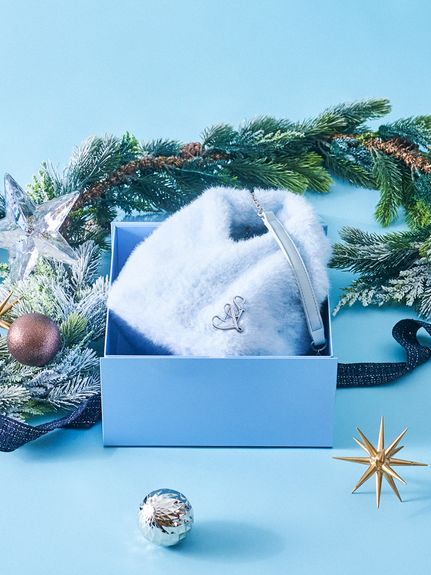 【ラッピング済】【WEB限定】【セット商品】HOLIDAYギフト ファーバッグ