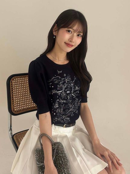 ベルトセットプリーツミニスカショーパン
