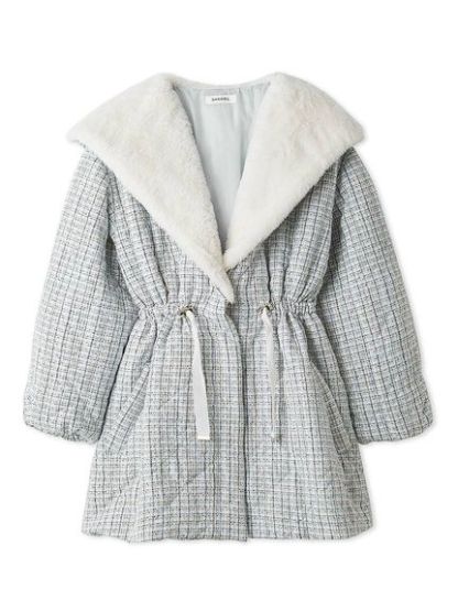 【WARM】キルティングレディモッズコート