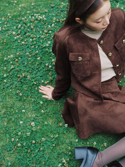 【セットアップ対応】ウールライクジャケット
