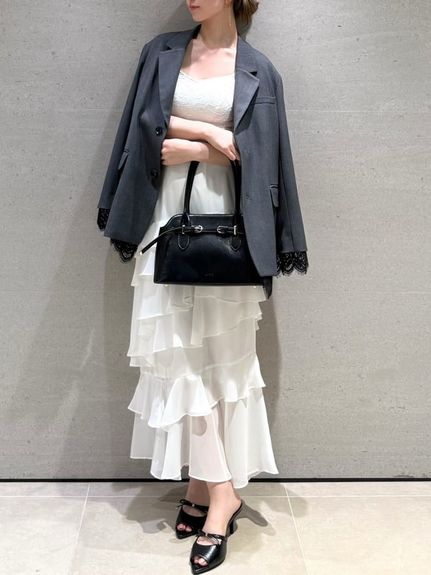 シアーナローティアードスカート