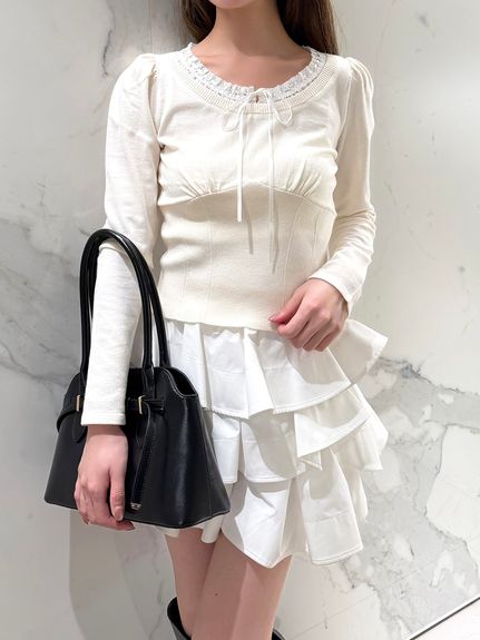 フリルミニスカショーパン