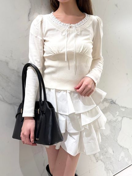 フリルミニスカショーパン