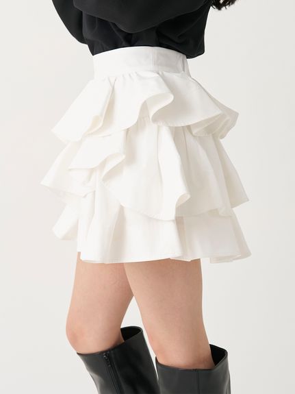 フリルミニスカショーパン
