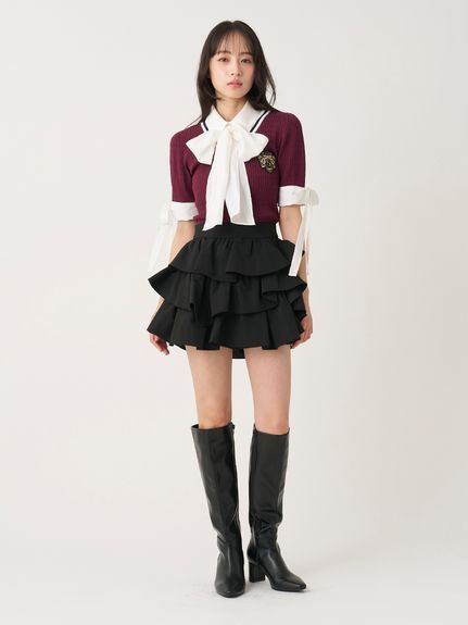 フリルミニスカショーパン