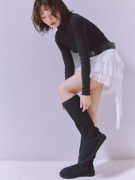 ツイストフリルミニスカショーパン