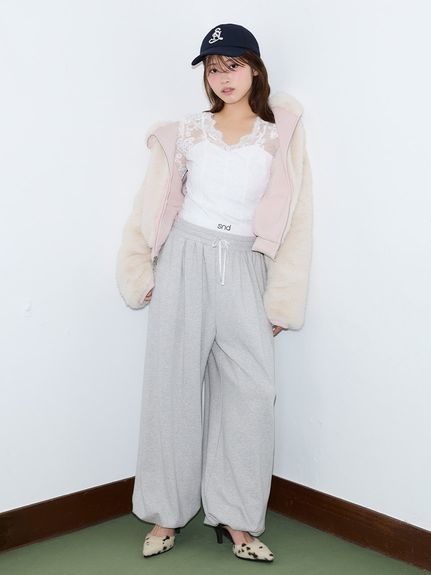 【セットアップ対応】レイヤードデザインバリエパンツ