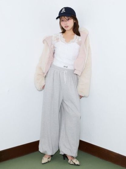 【セットアップ対応】レイヤードデザインバリエパンツ