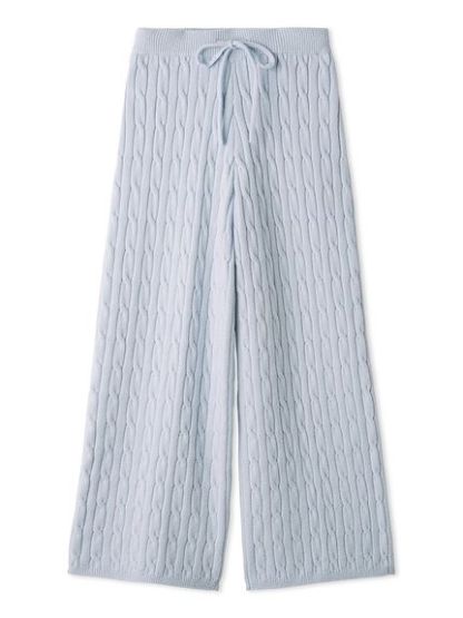 【セットアップ対応】ニットロングパンツ