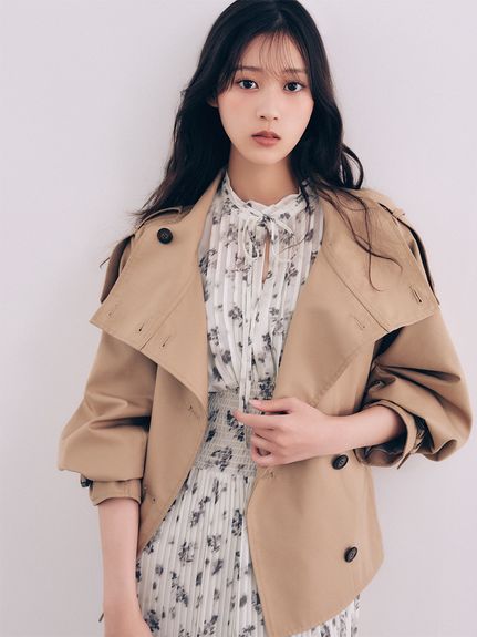 【販路限定サイズあり】Sustainableフリルワンピース