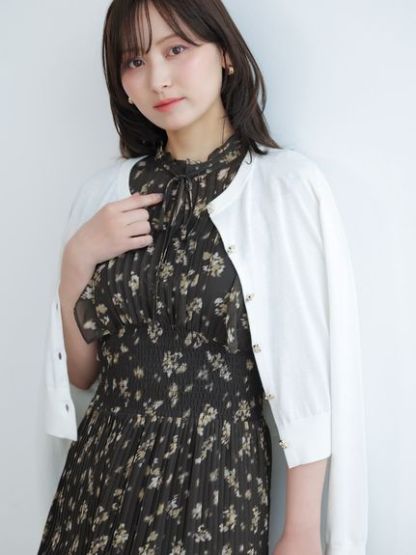 【販路限定サイズあり】Sustainableフリルワンピース