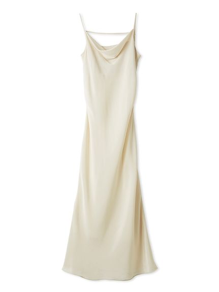 サテンキャミワンピース