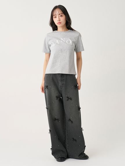 ロゴプリントTシャツ