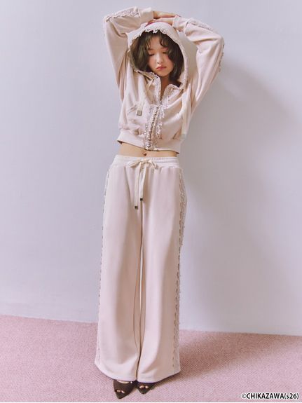 【SNIDEL×近沢レース店】コラボスウェットロングパンツ