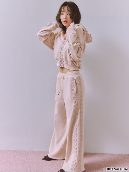 【SNIDEL×近沢レース店】コラボスウェットロングパンツ