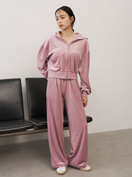 【adidas Originals】ESS VELOUR PANT /エッセンシャルズ ベロアパンツ