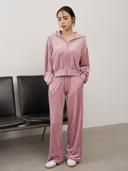 【adidas Originals】ESS VELOUR PANT /エッセンシャルズ ベロアパンツ