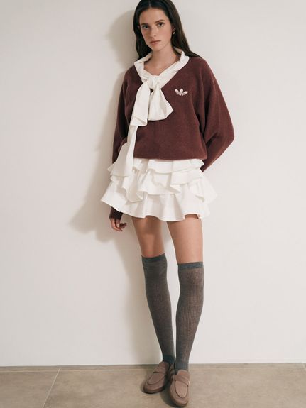 【adidas Originals】ESS KNT CRW/エッセンシャルズ ニットクルー