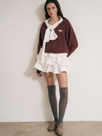 【adidas Originals】ESS KNT CRW/エッセンシャルズ ニットクルー
