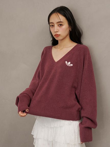 【adidas Originals】ESS KNT CRW/エッセンシャルズ ニットクルー