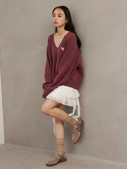 【adidas Originals】ESS KNT CRW/エッセンシャルズ ニットクルー