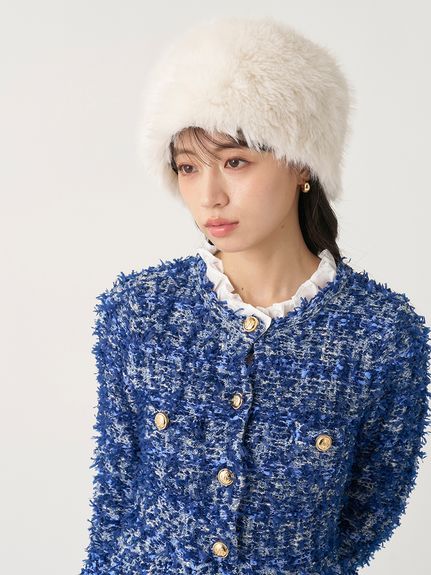 ロシアンフェイクファーハット
