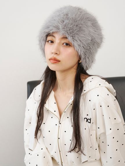 ロシアンフェイクファーハット