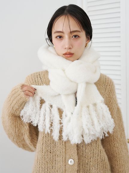 ニットマフラー