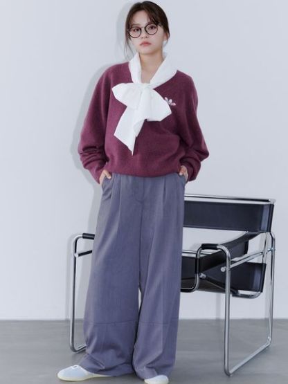 【adidas Originals】ESS KNT CRW/エッセンシャルズ ニットクルー