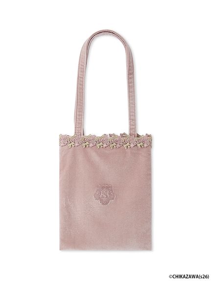 【SNIDEL×近沢レース店】ベロアトートバッグ