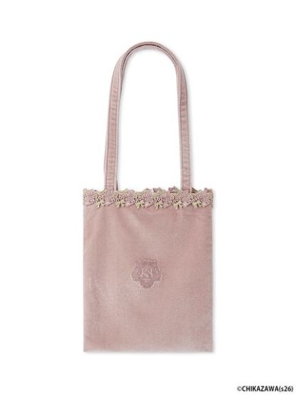 【SNIDEL×近沢レース店】ベロアトートバッグ