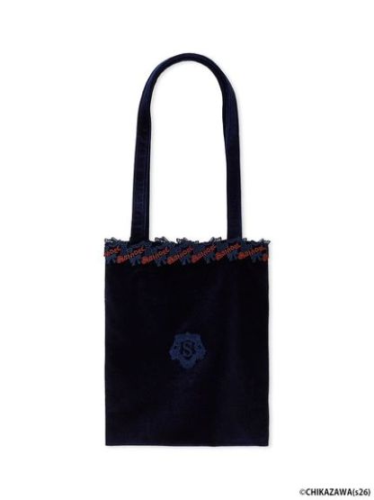 【SNIDEL×近沢レース店】ベロアトートバッグ