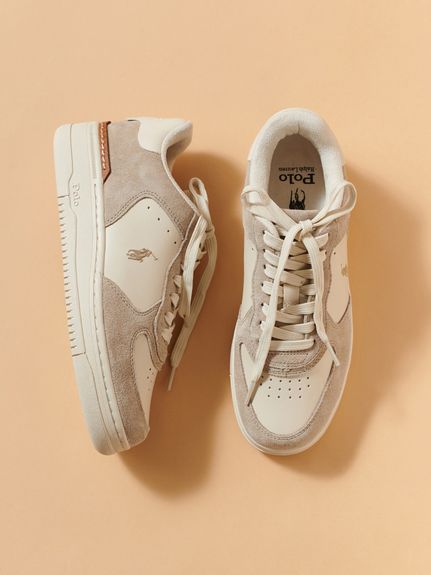 【POLO RALPH LAUREN】スニーカー/MASTERS CRT-SNEAKERS-LOW TOP LACE
