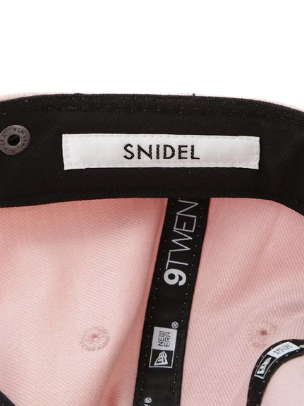【SNIDEL|NEW ERAR】【sndロゴ】コラボキャップ