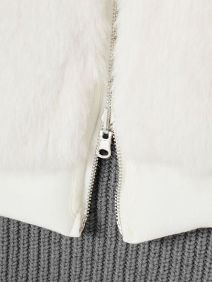 【USAGI ONLINE限定】リバーシブルファーボリュームパーカー