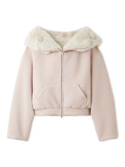 【USAGI ONLINE限定】リバーシブルファーボリュームパーカー