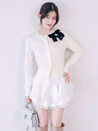 【WEB限定】レイヤードフリルスカショーパン